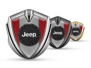 Jeep Badge Autoadesivo Disegno Lussuoso Metal Lucido